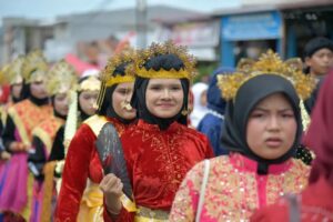 Pawai karnaval di Bener Meriah. Foto / Ist